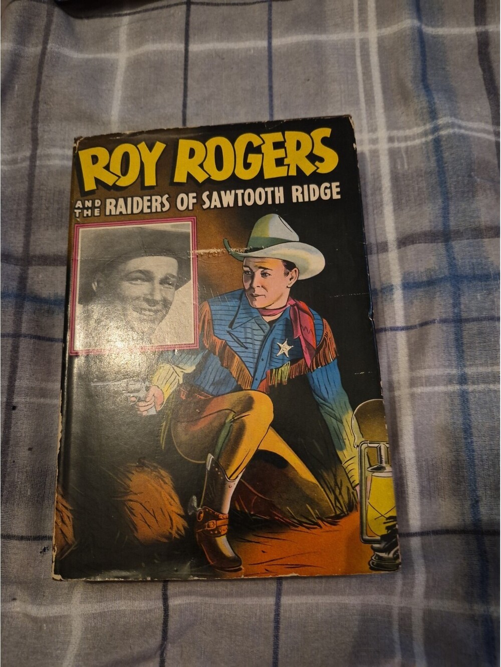 Roy Rodgers and the Raiders of Sawtooth Ridge by Snowden Miller 1946 Hardcover